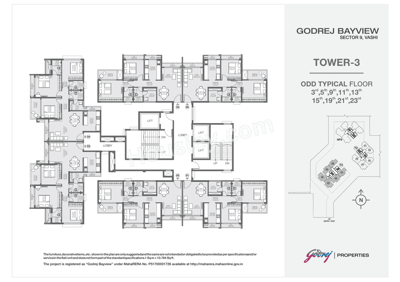 Godrej Bayview Floor plan 12