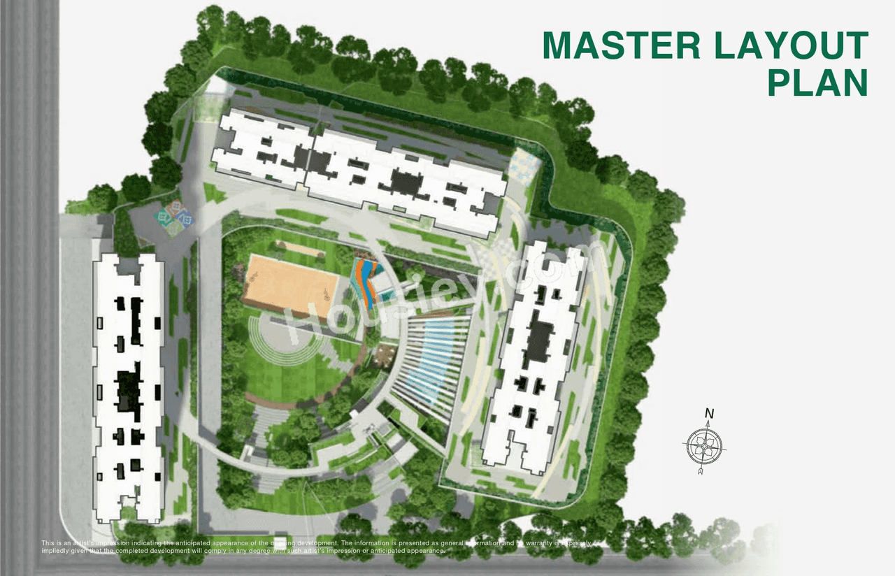 Godrej Emerald Floor plan 1