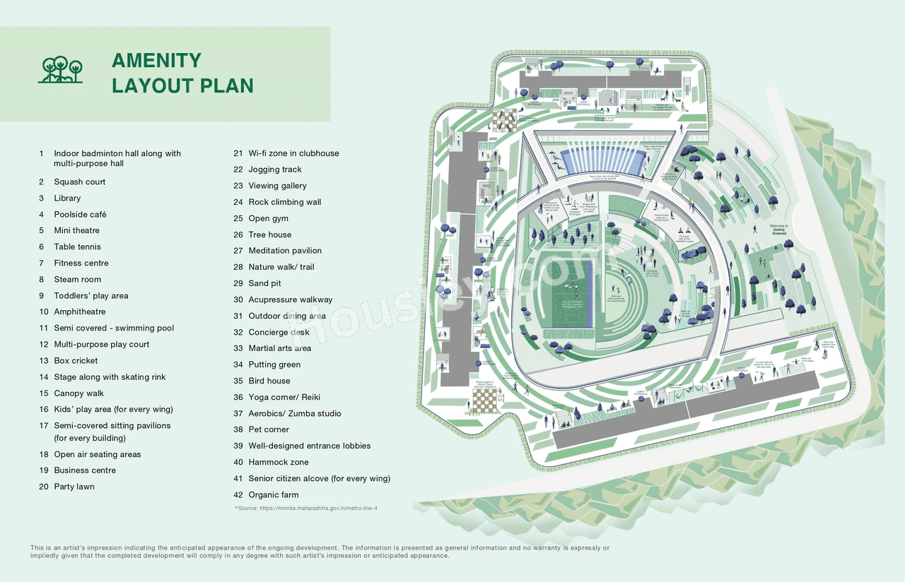 Godrej Emerald Floor plan 2