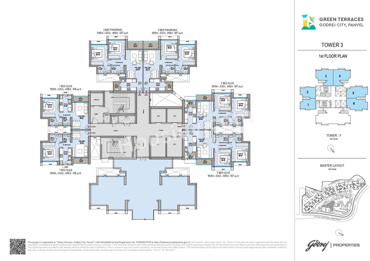 Godrej Green Terraces Floor plan 2