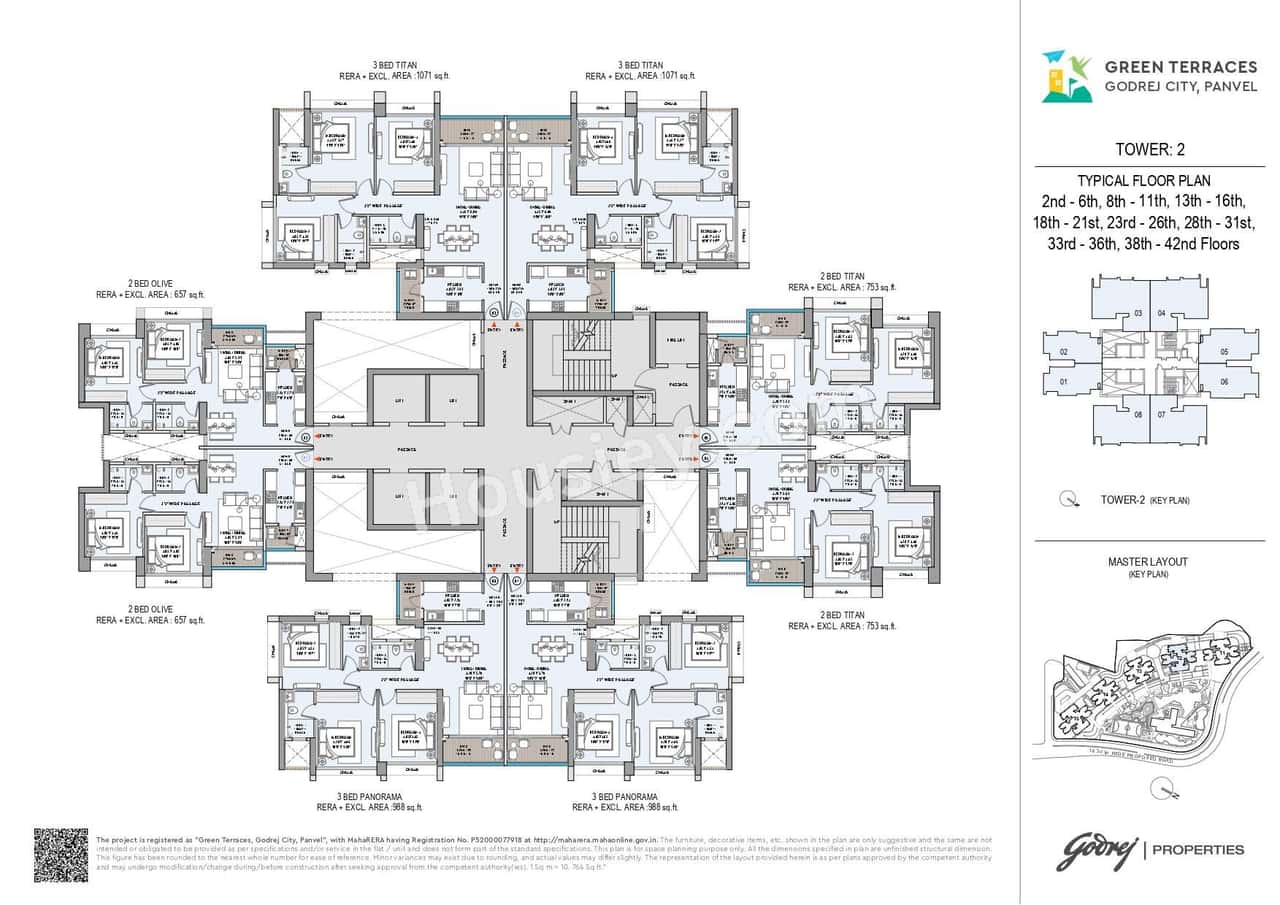 Godrej Green Terraces Floor plan 4