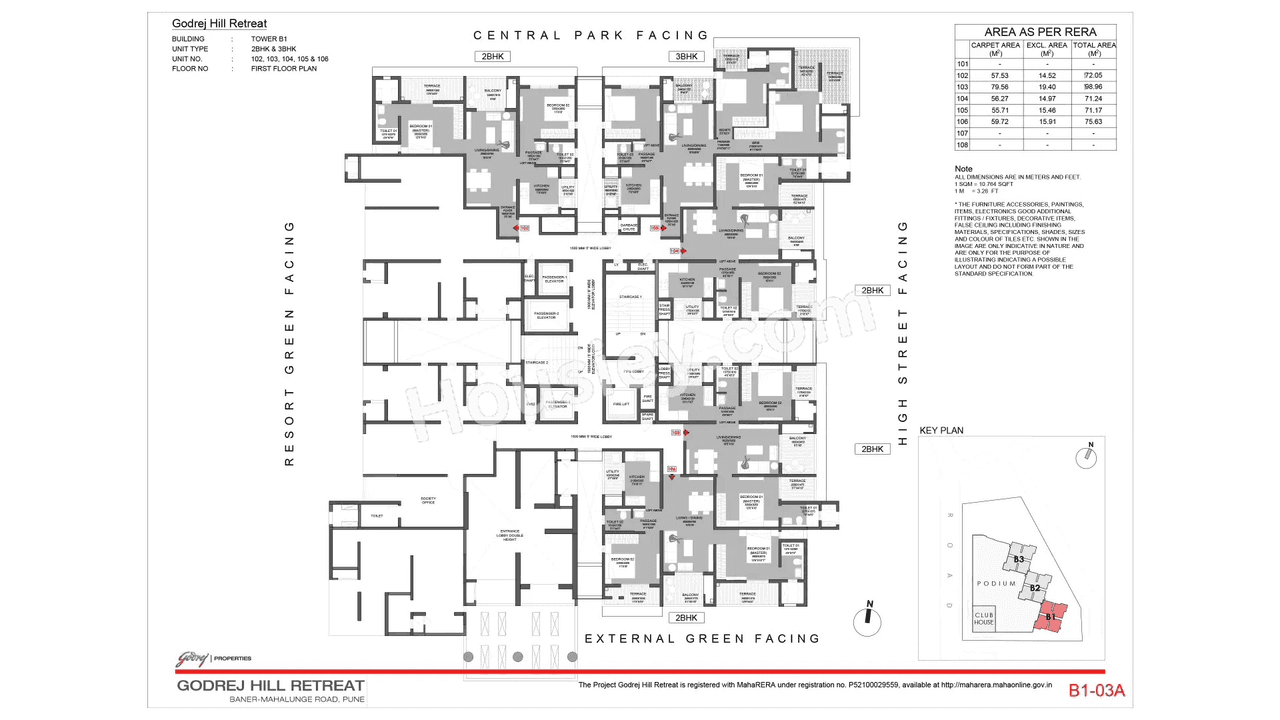 Godrej Hill Retreat Floor plan 5