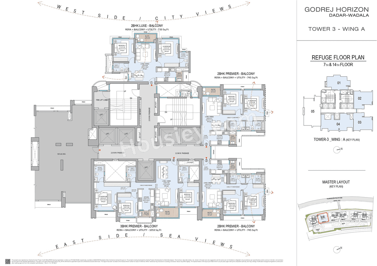 Godrej Horizon Floor plan 1