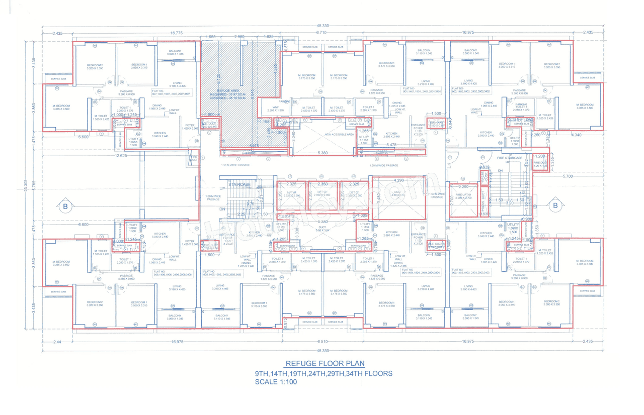 Godrej Ivara Floor plan 1