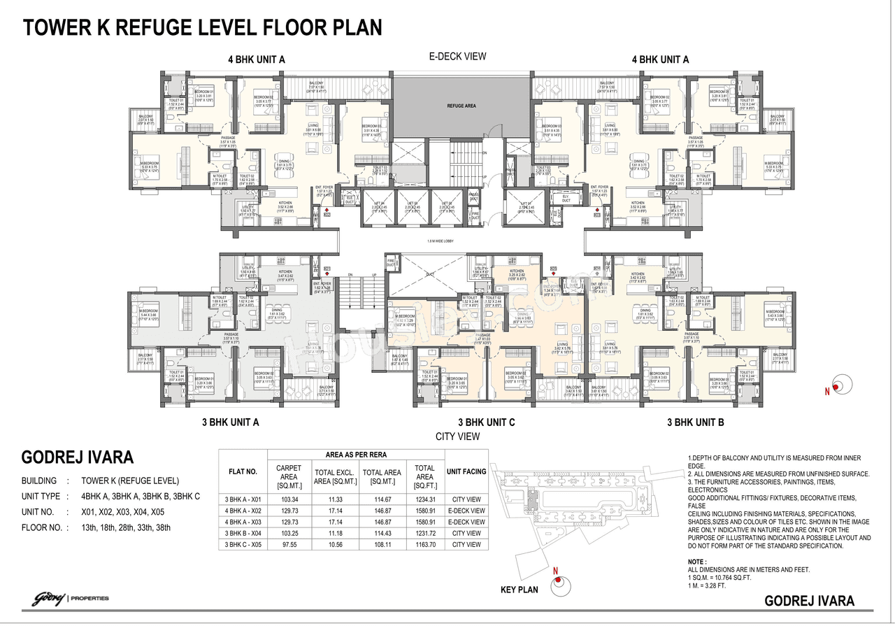 Godrej Ivara Floor plan 6