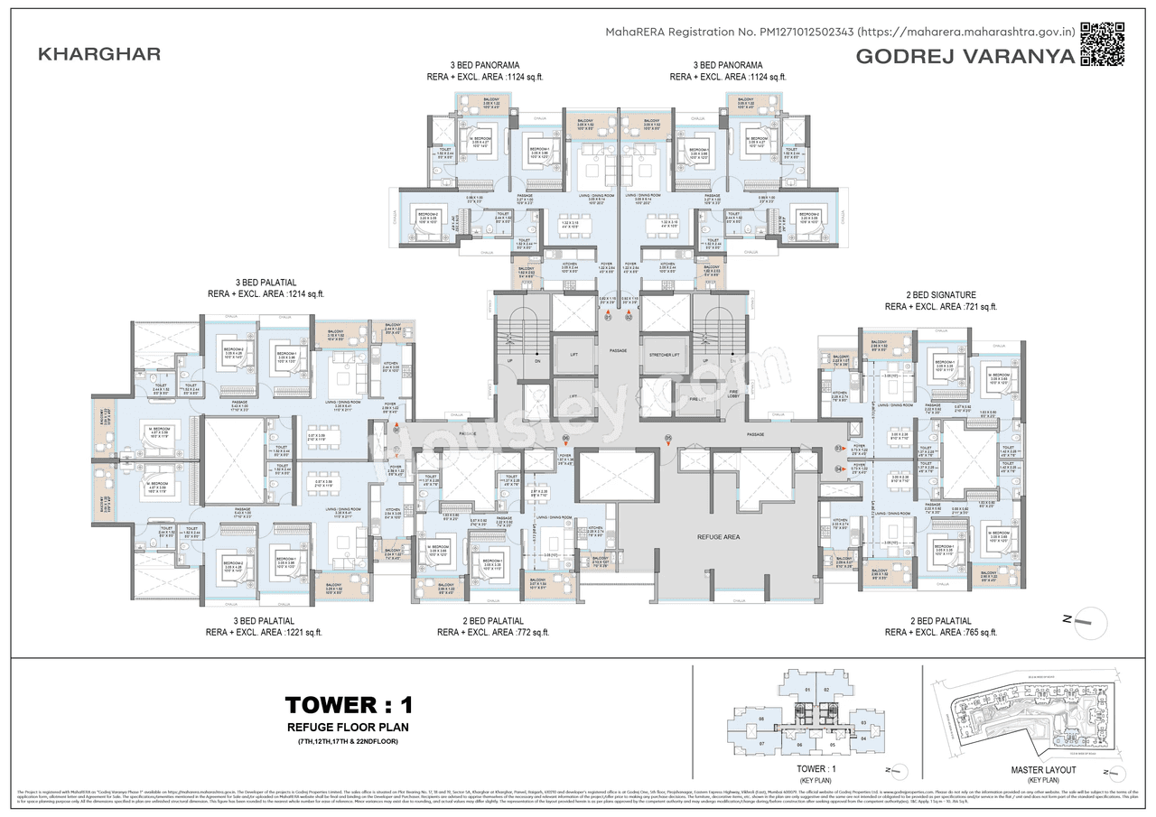 Godrej Kharghar Floor plan 1