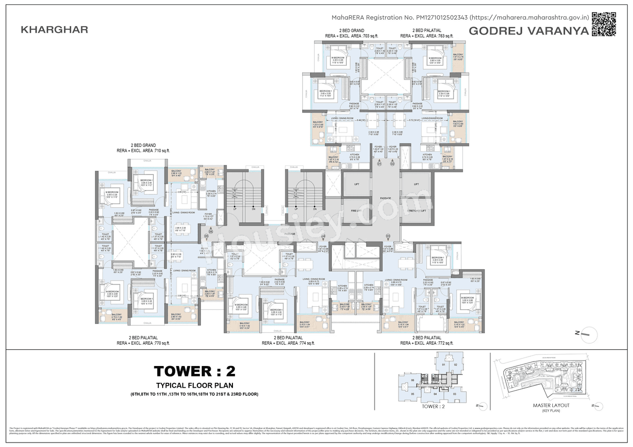 Godrej Kharghar Floor plan 4