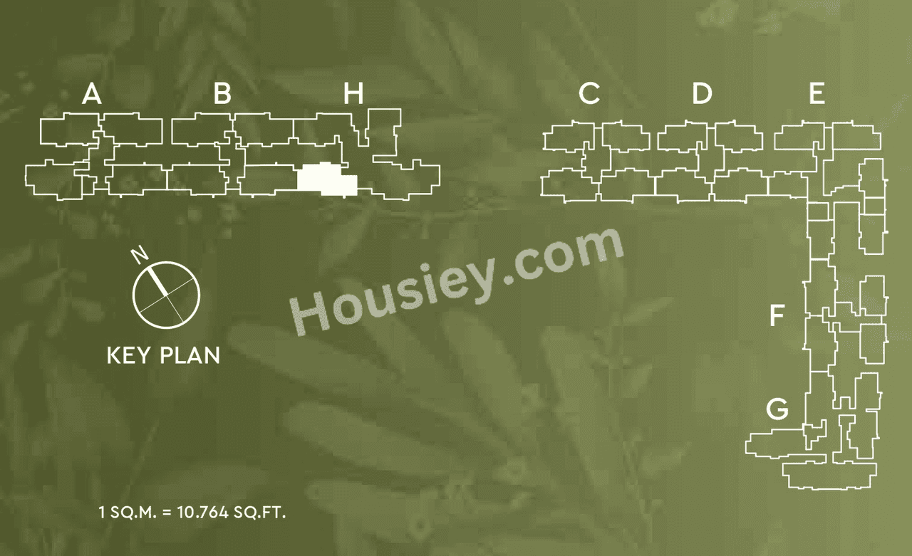 Godrej Lakeside Orchard Floor plan 2