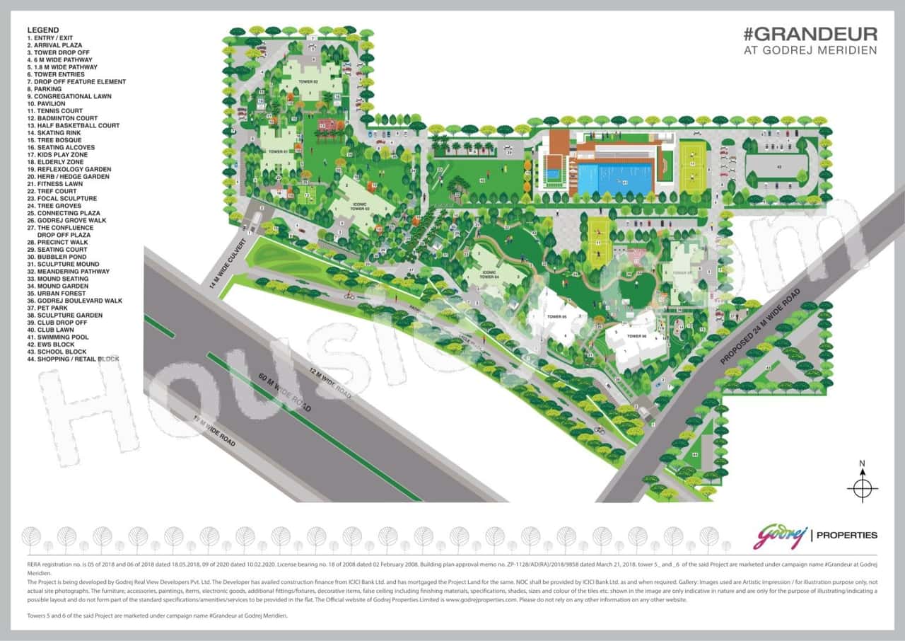 Godrej Meridian Floor Plan