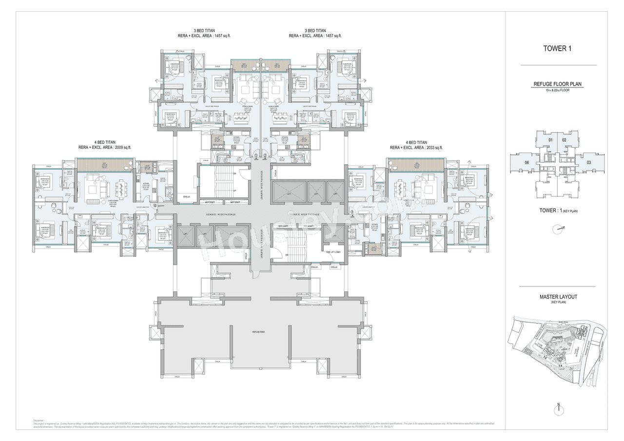 Godrej Reserve Floor plan 1