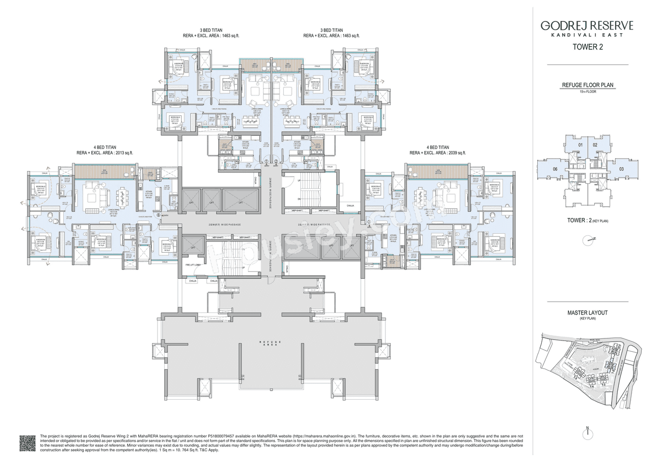 Godrej Reserve Floor plan 3
