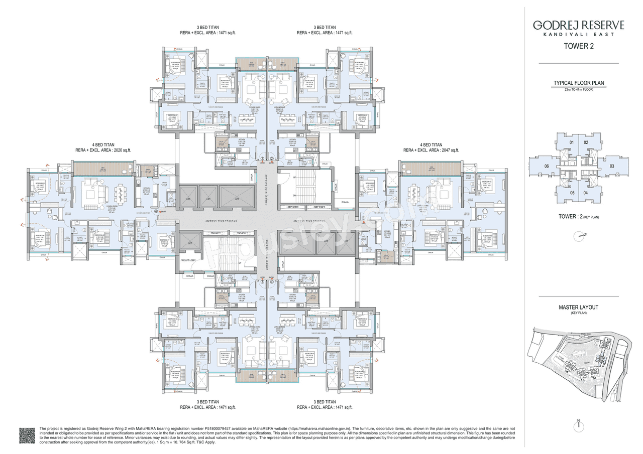 Godrej Reserve Floor plan 4