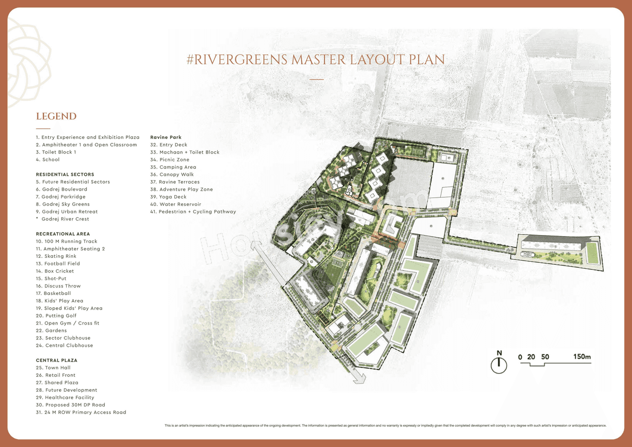 Godrej River Crest Floor plan 2