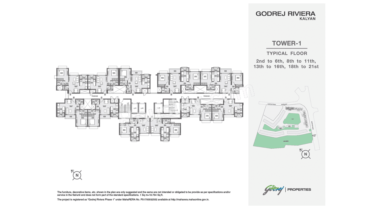 Godrej Riviera Floor plan 3