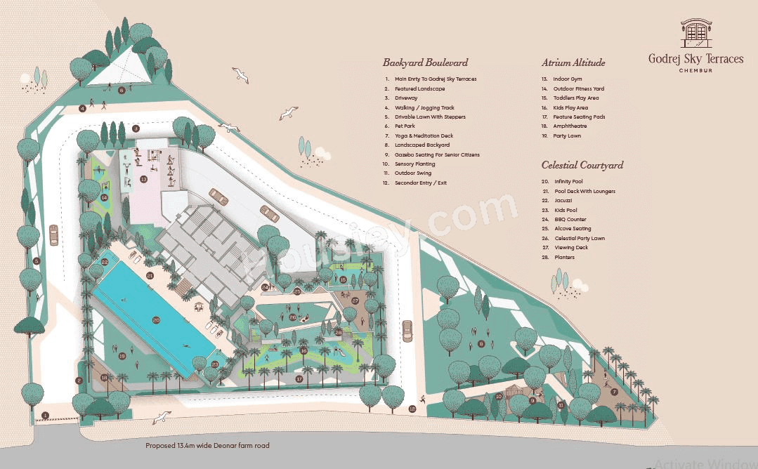 Godrej Sky Terraces Floor Plan