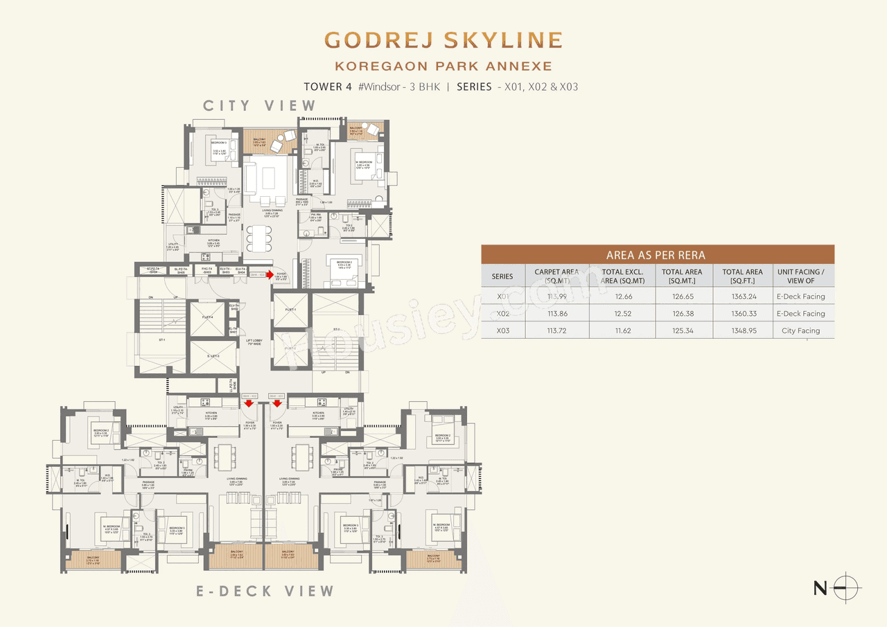 Godrej Skyline Floor plan 4