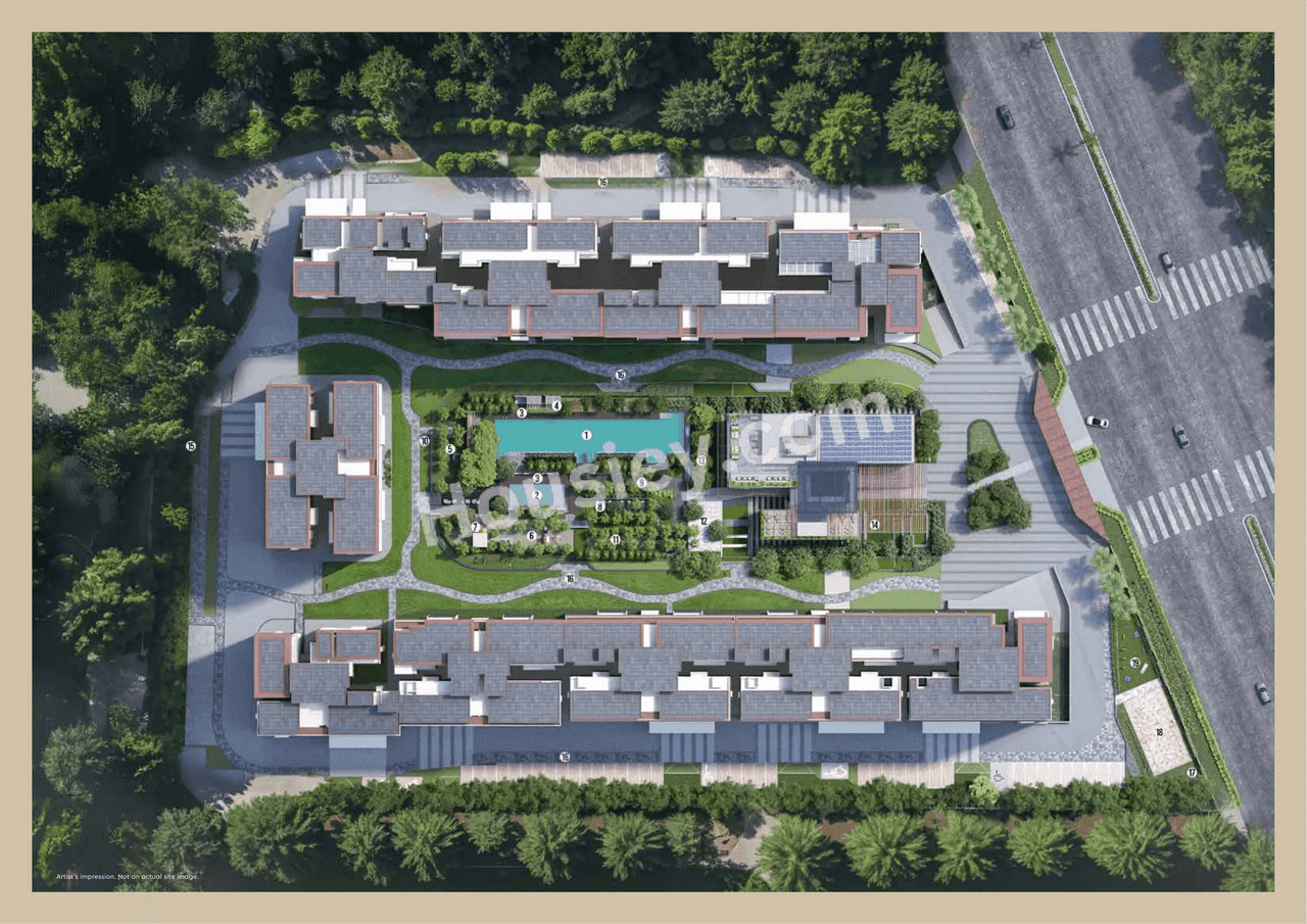 Godrej Thanisandra Master Plan