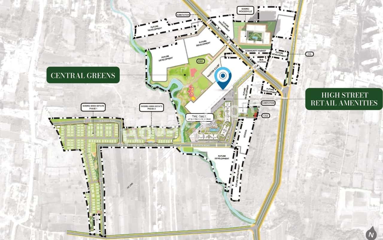 Godrej The Greenfront Master Plan