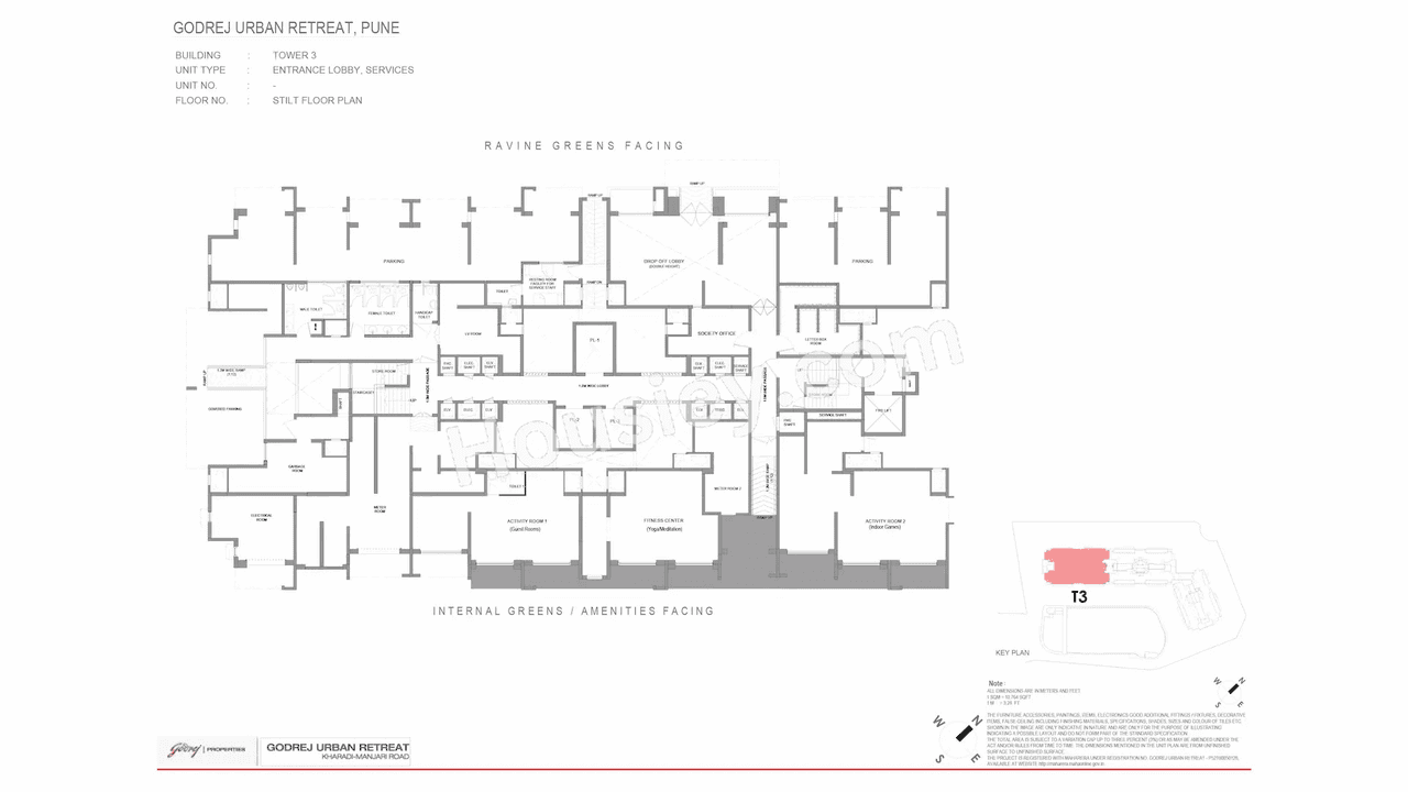 Godrej Urban Retreat Floor plan 3