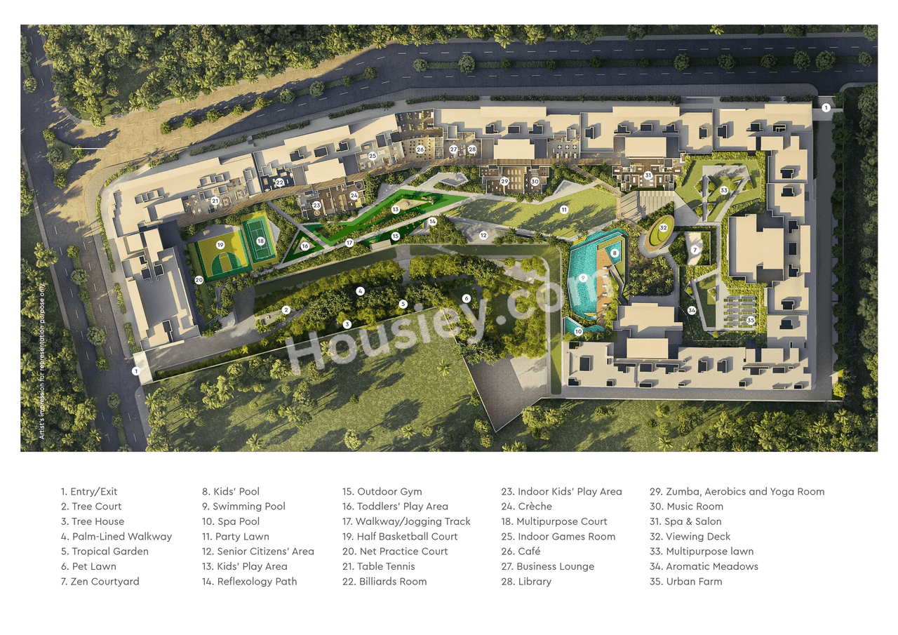 Godrej Varanya Master Plan