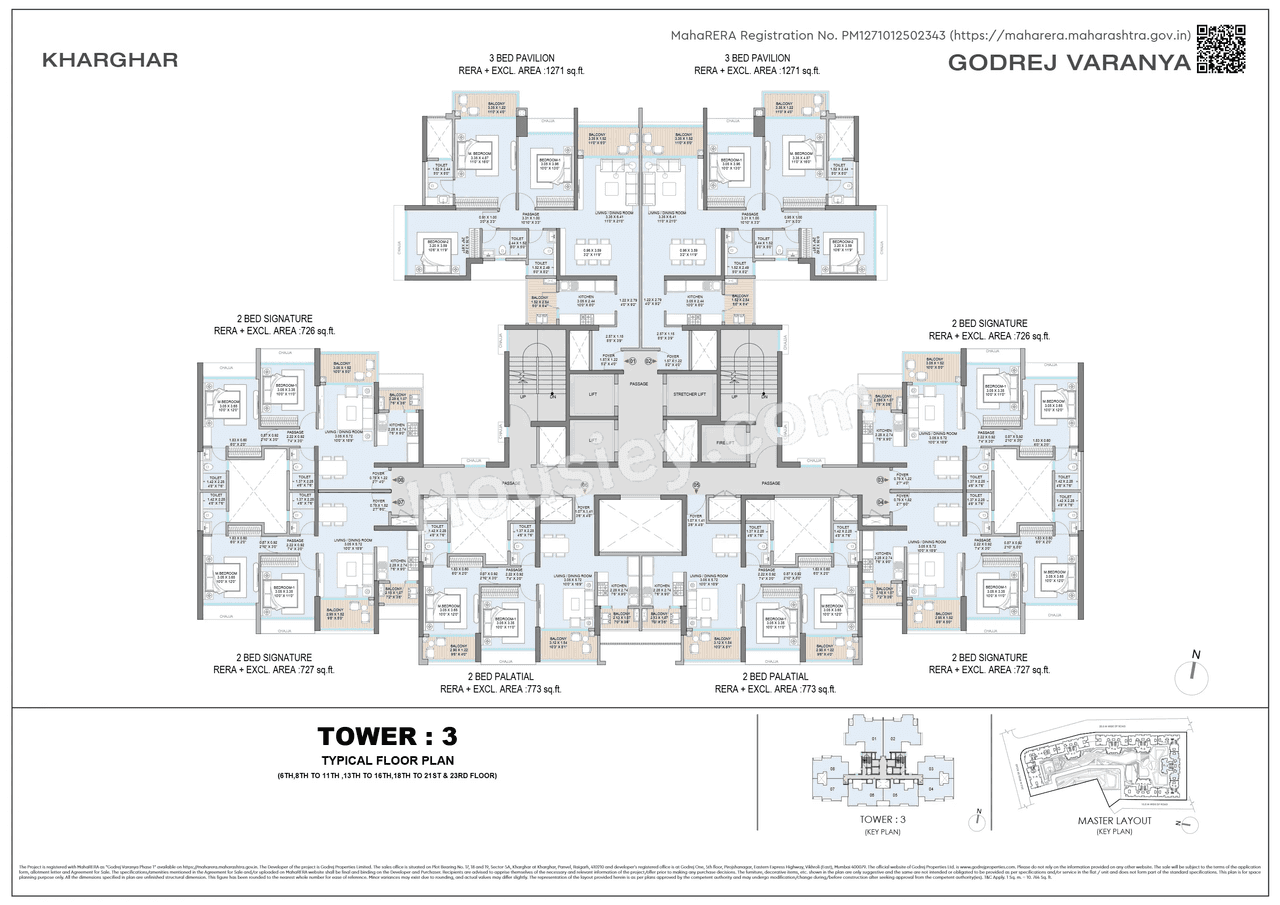 Godrej Varanya Floor plan 6