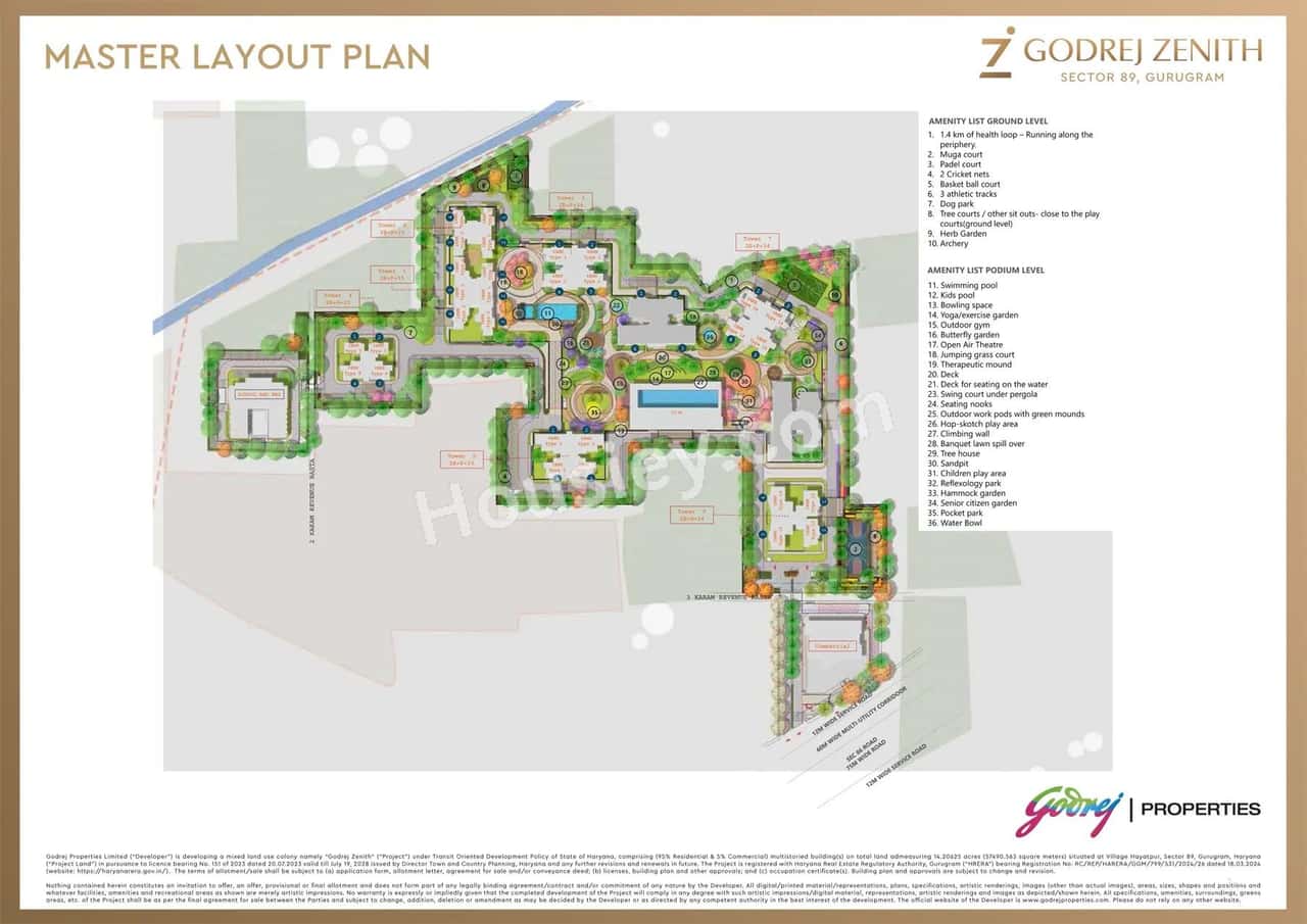 Godrej Zenith Master Plan
