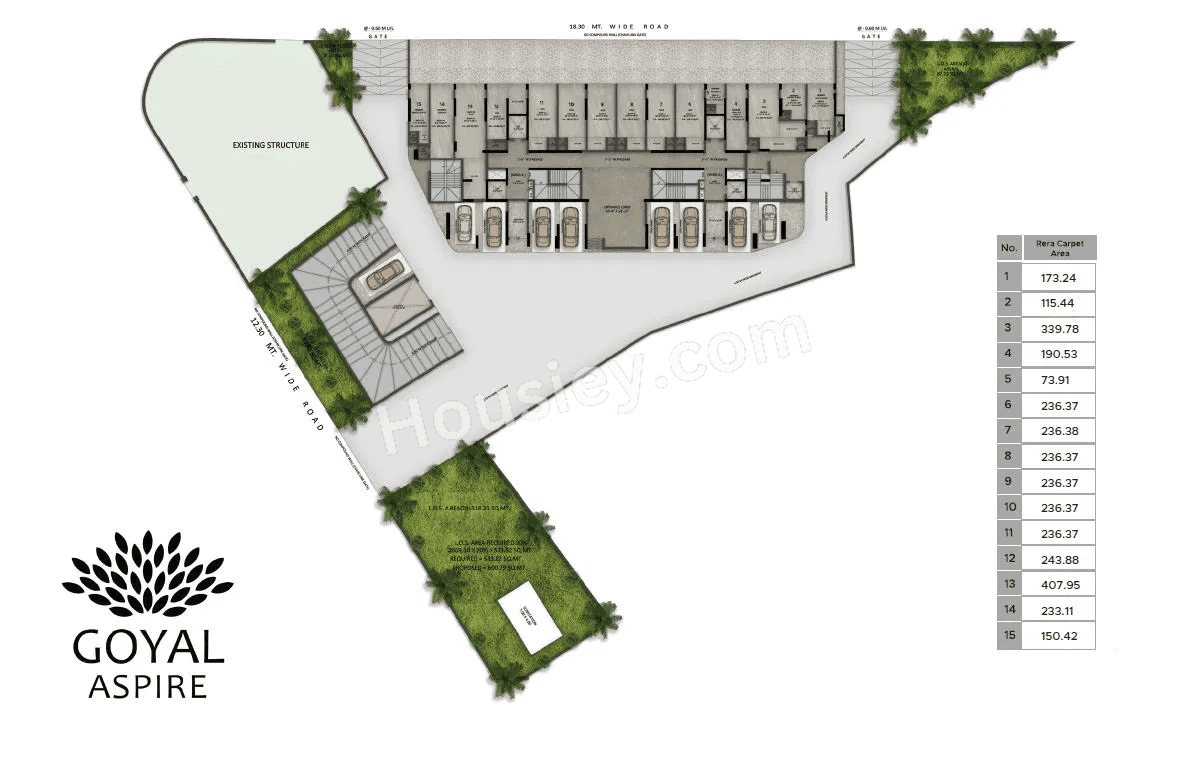 Goyal Aspire Floor plan 1
