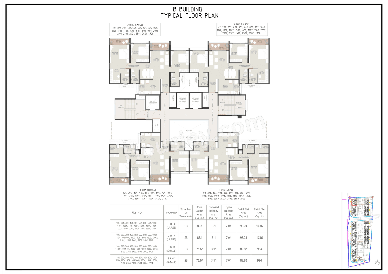 Goyal My Home Roots Floor plan 2
