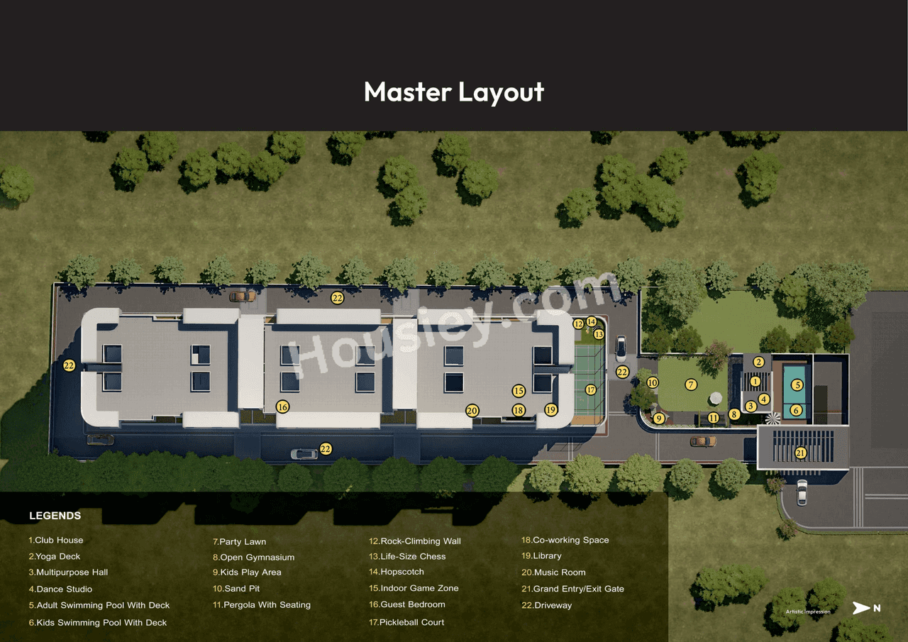 Goyal My Home Upper Kharadi Floor plan 2