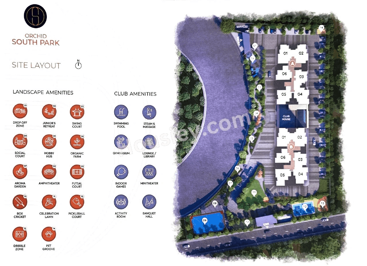 Goyal Orchid South Park Master Plan