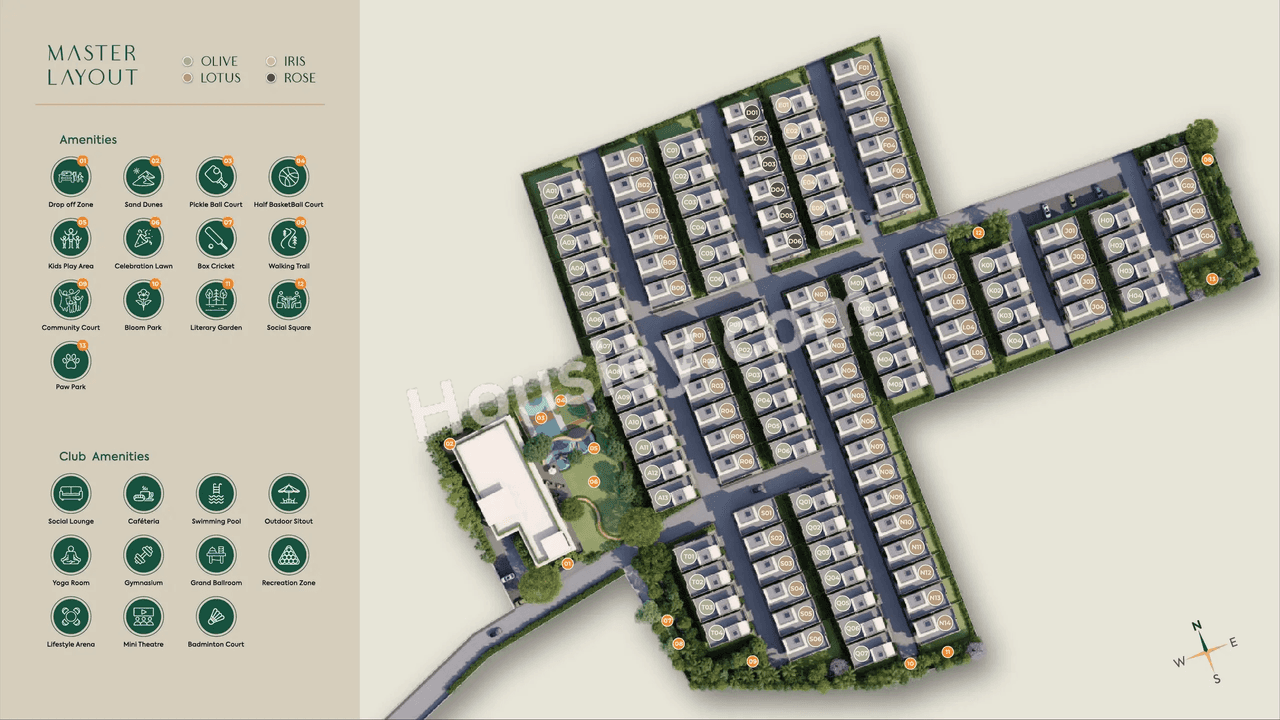 Goyal&Co Riviera Glade Floor Plan
