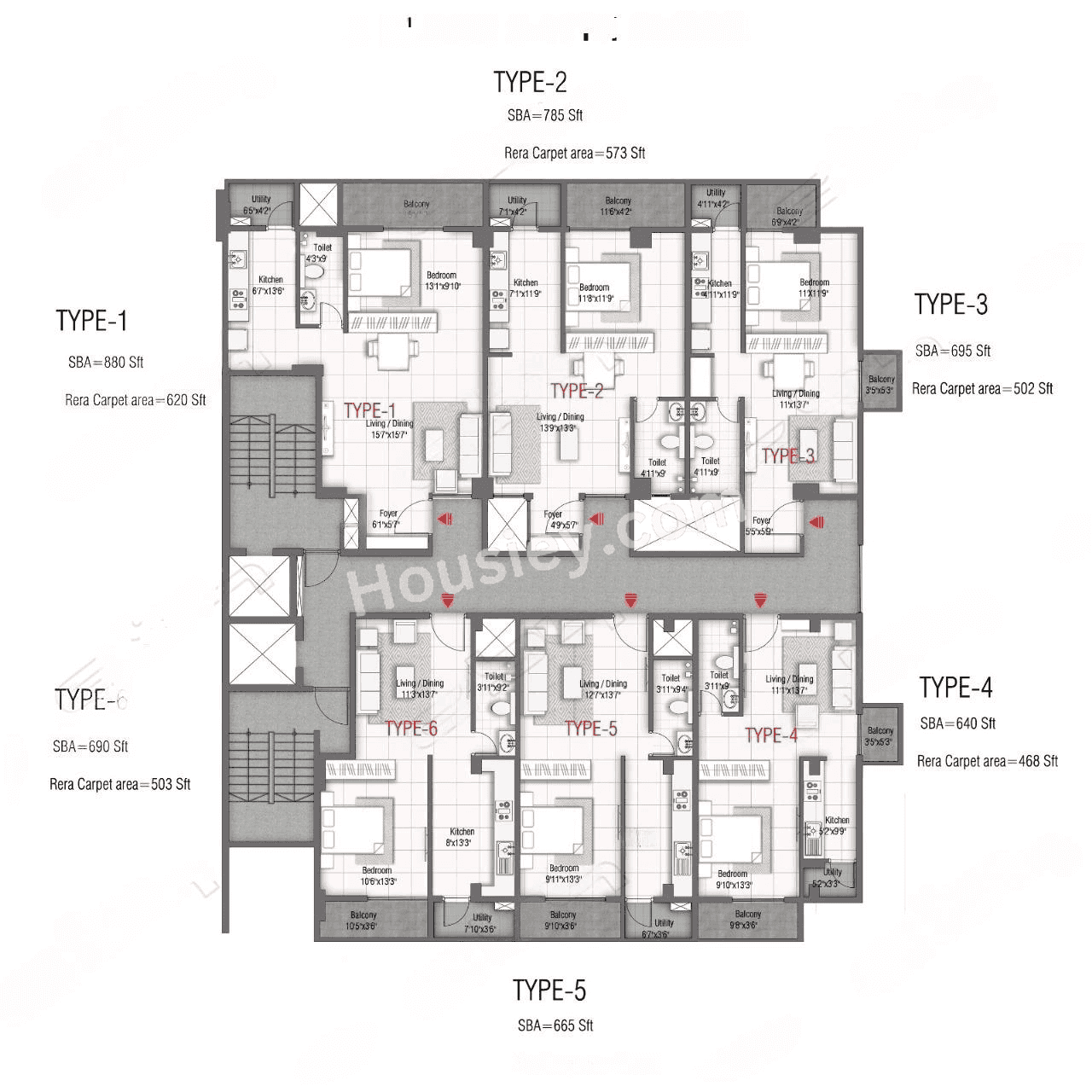 GR Samskruthi Floor Plan