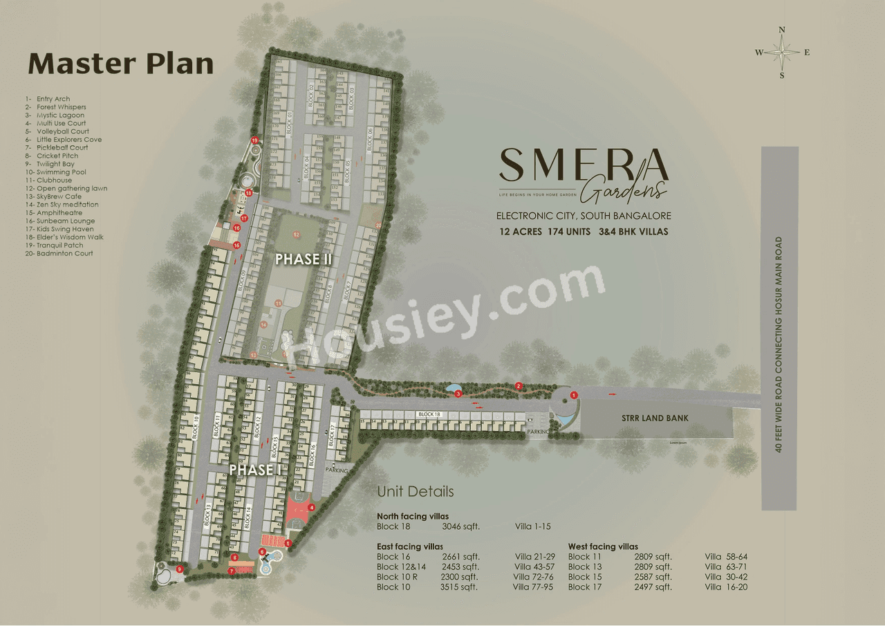 Gravity Smera Gardens Floor Plan