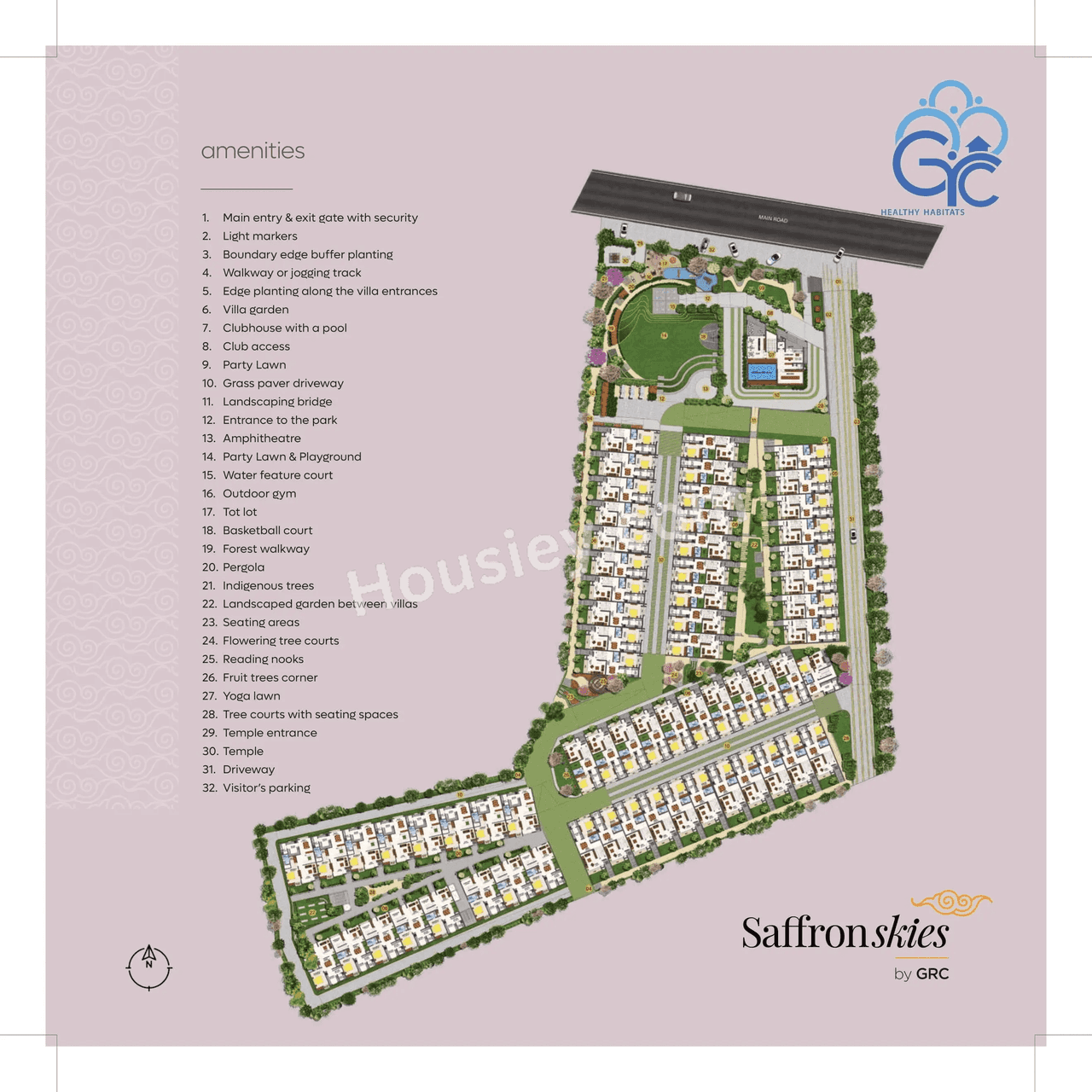 GRC Saffron Skies Phase 2 Floor Plan