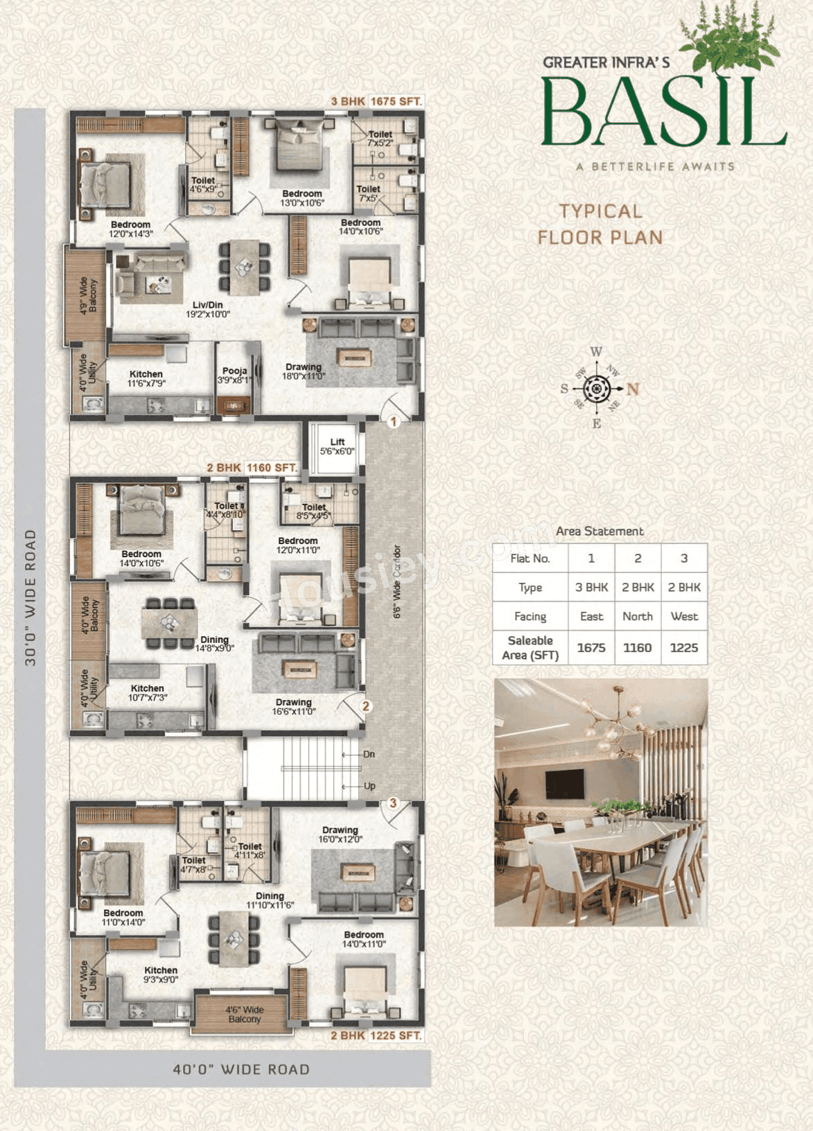 Greater Infra Basil Floor Plan