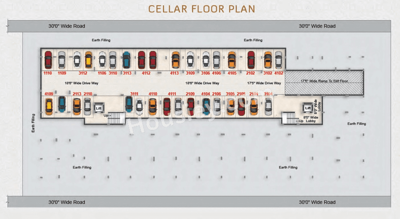 Greater Infra Gardenia Floor plan 1
