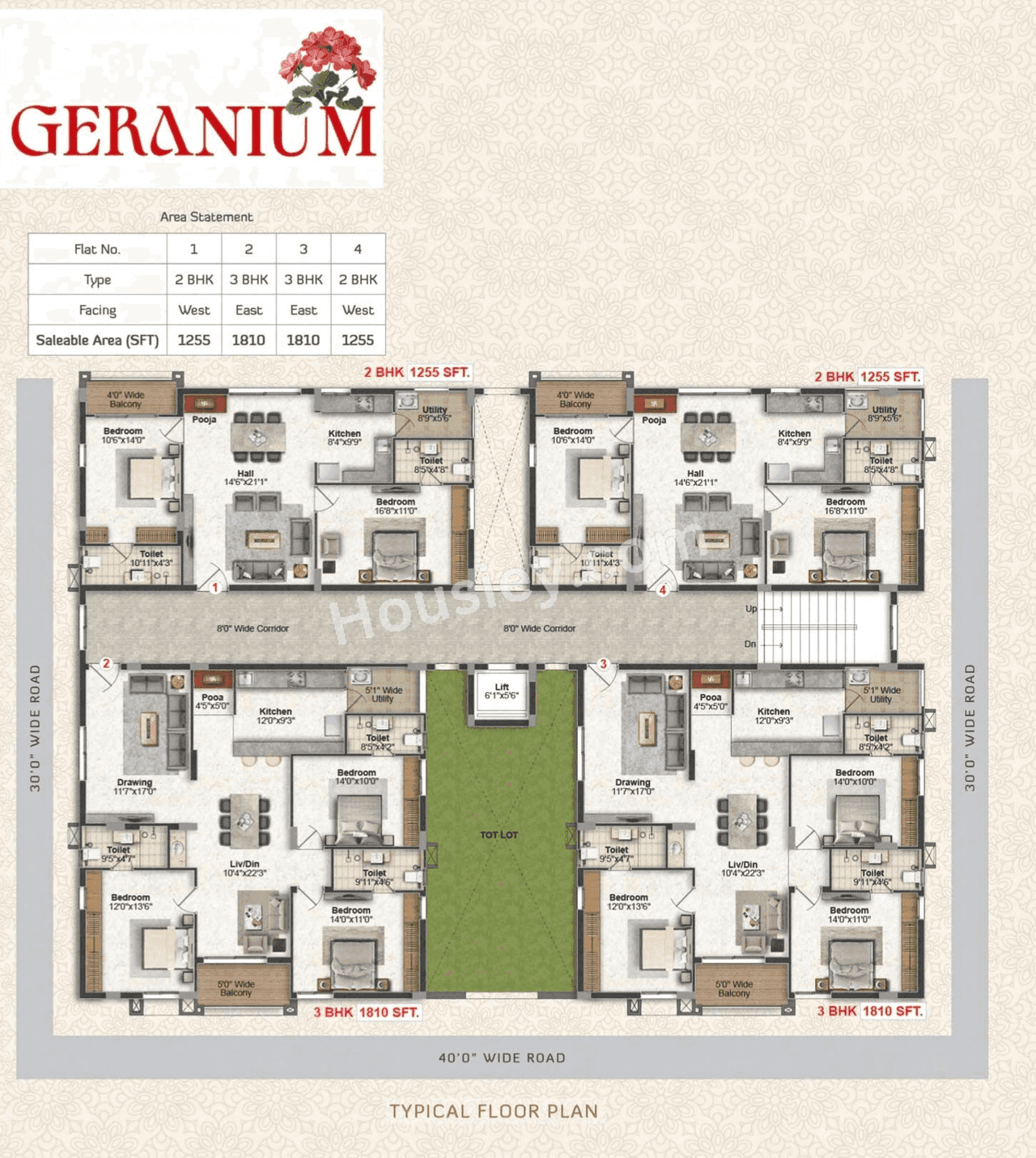 Greater Infra Geranium Floor plan 2