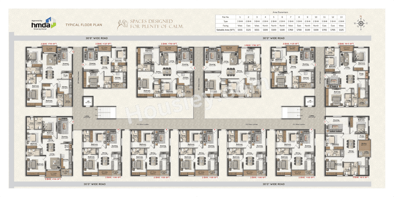 Greater Infra Honesty Floor plan 3