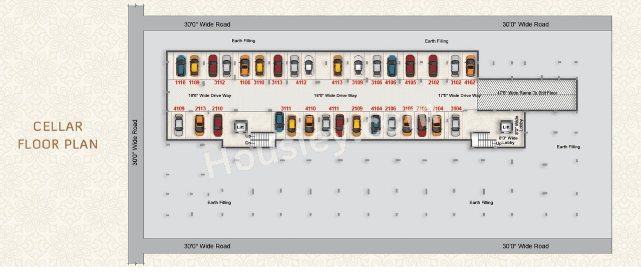 Greater Infra Iris Floor plan 1
