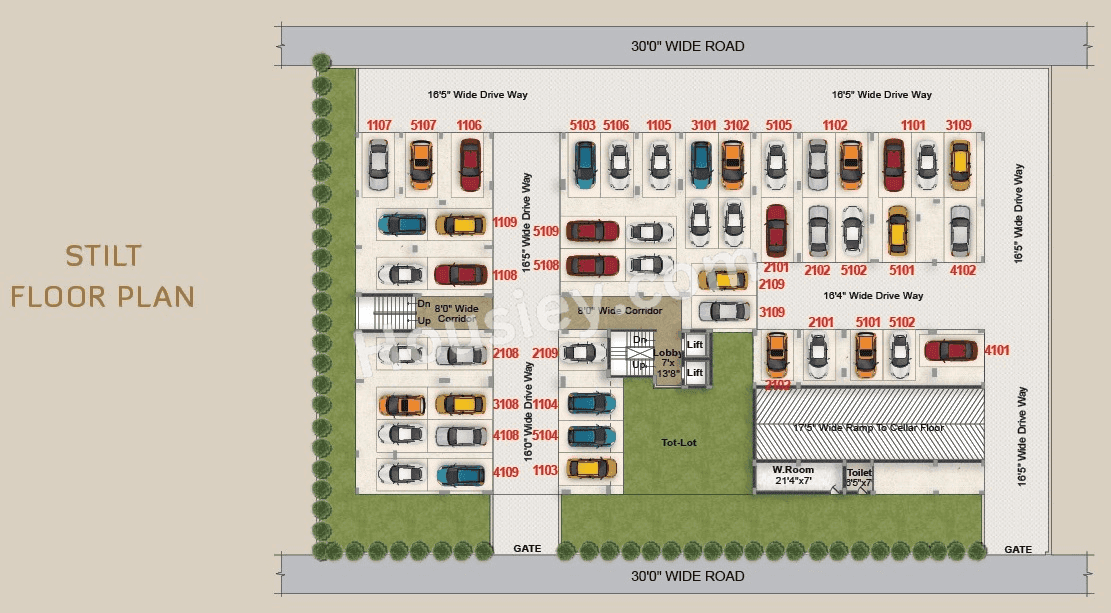 Greater Infra Lavender Floor plan 2