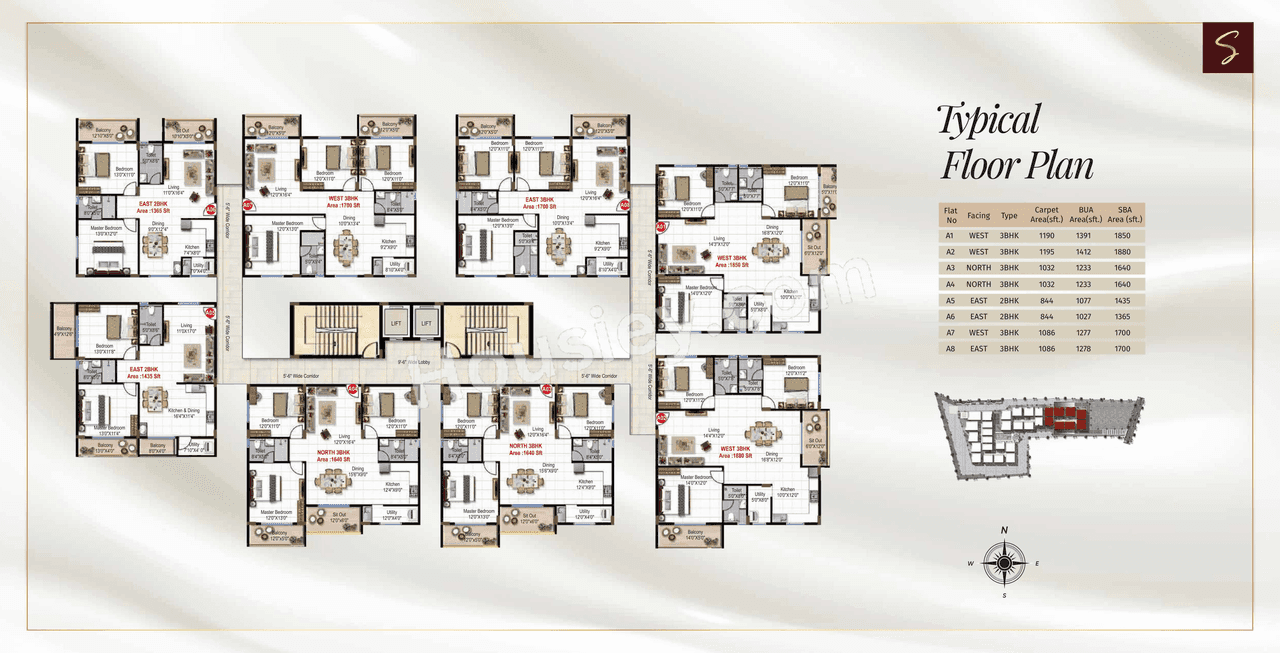 Green Edge Signature Floor plan 1