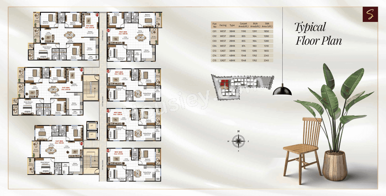 Green Edge Signature Floor plan 2