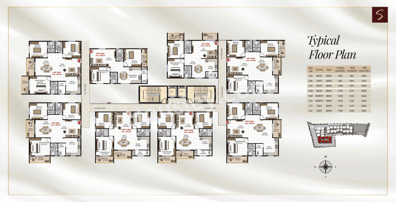 Green Edge Signature Floor plan 4