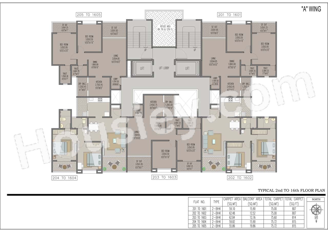 Gulmohar Esteban Floor Plan