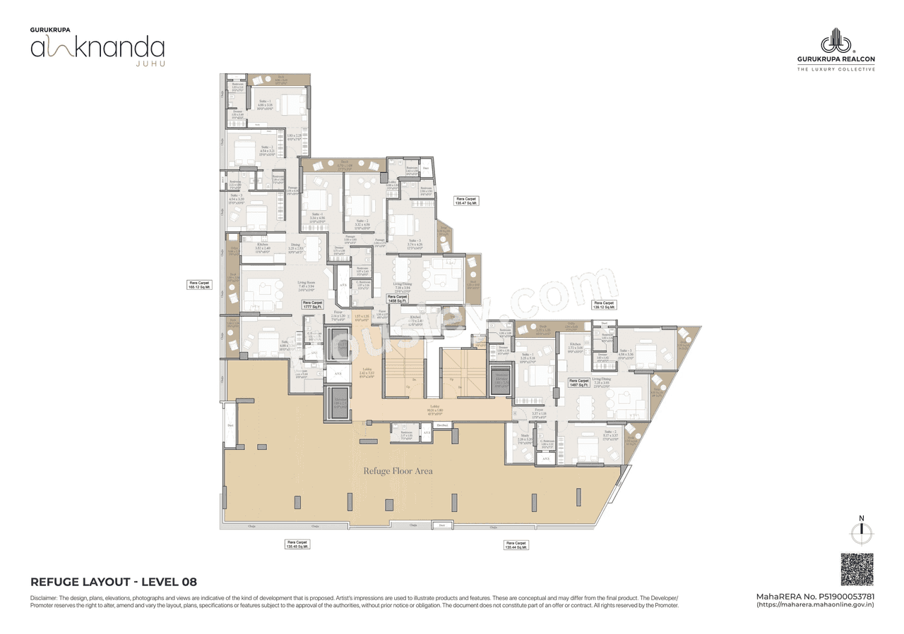 Gurukrupa Alaknanda Floor plan 1
