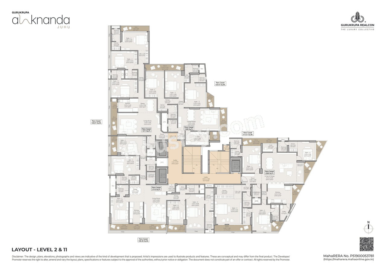 Gurukrupa Alaknanda Floor plan 3