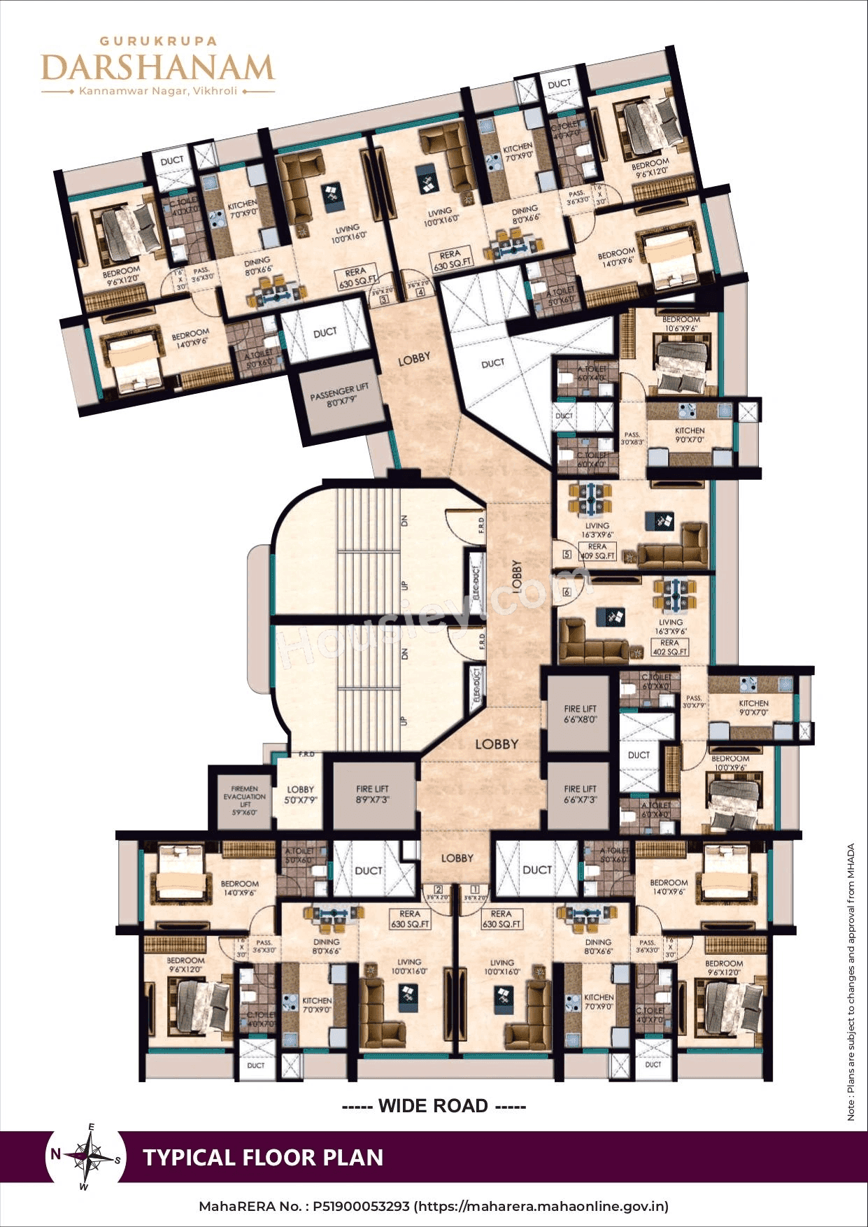 Gurukrupa Darshanam Floor Plan