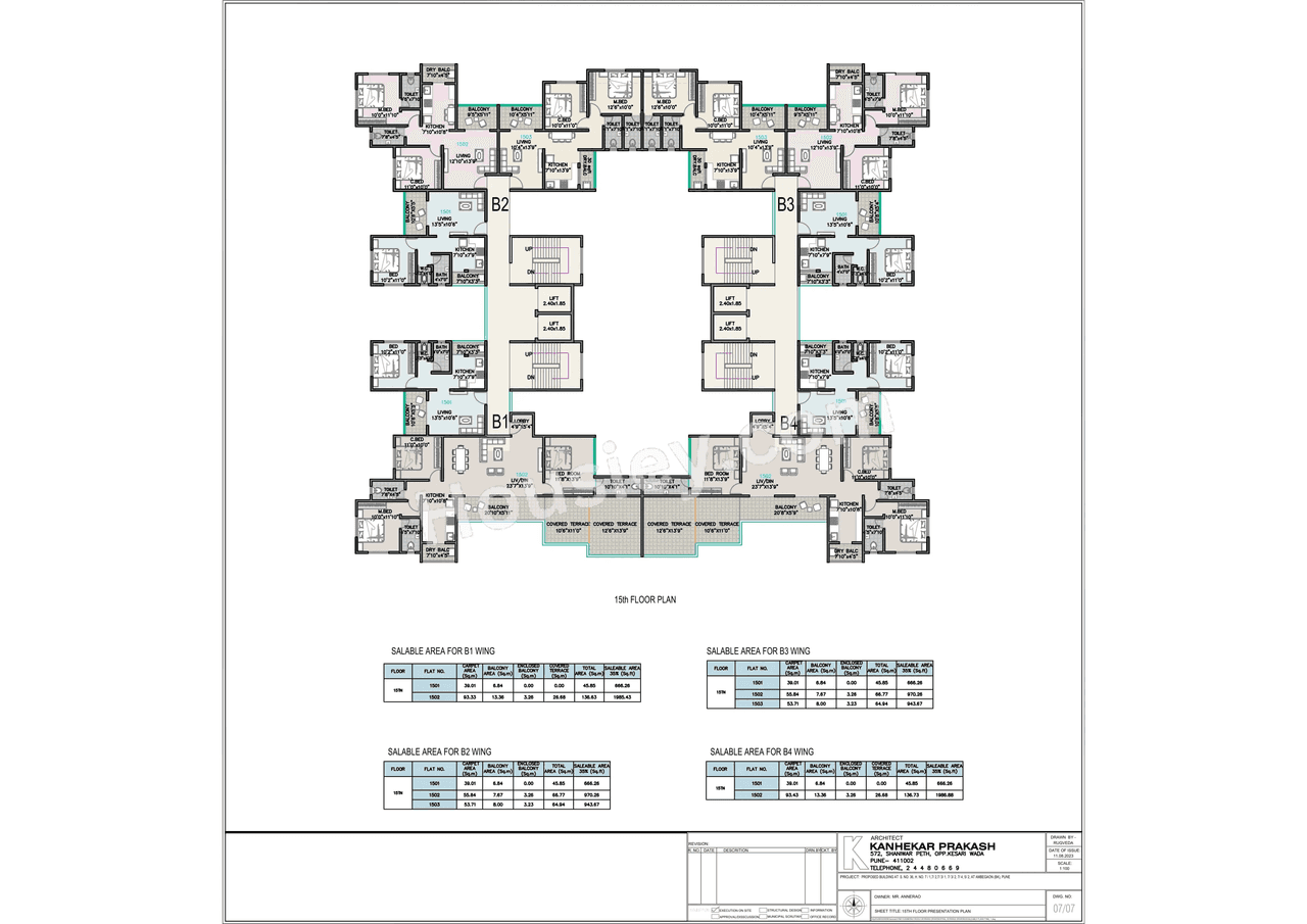 Gurukrupa Primerose Floor plan 3