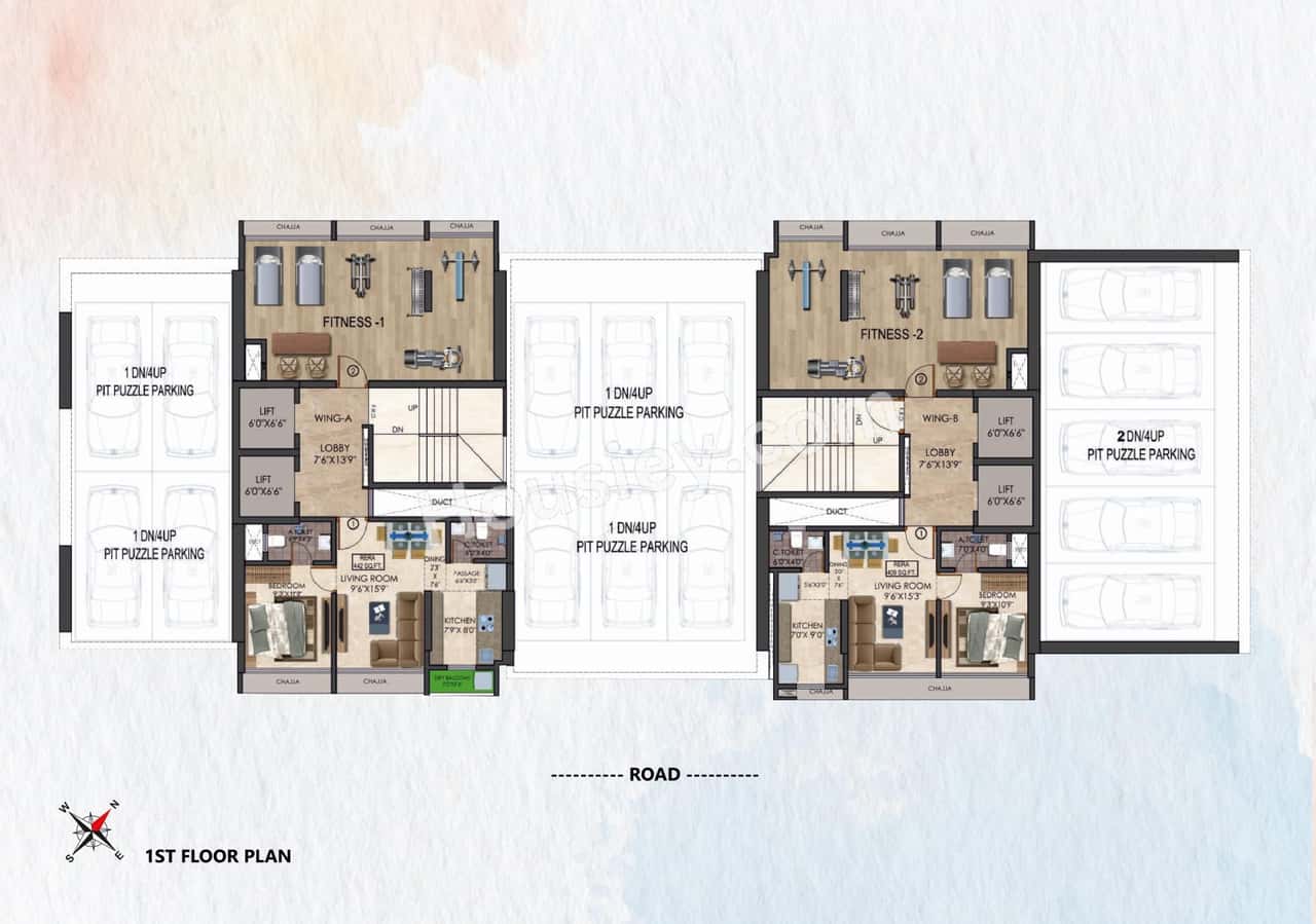 Gurukrupa Sharanam Floor plan 1