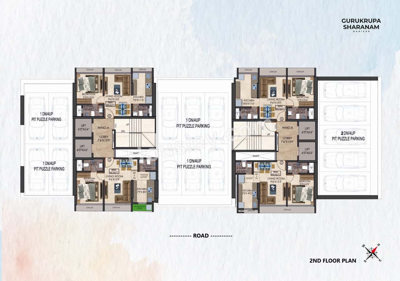 Gurukrupa Sharanam Floor plan 2